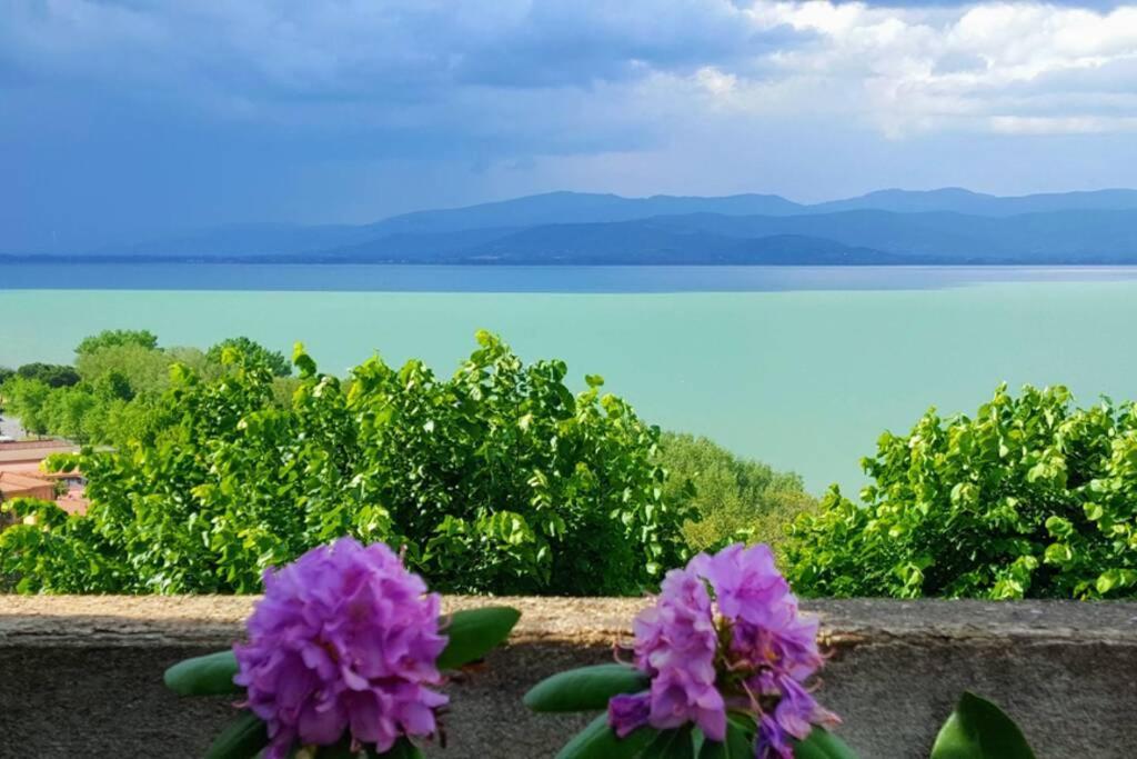 Bellavista La Tua Romantica Vacanza Sul Trasimeno Apartment Кастильоне дел Лаго Екстериор снимка