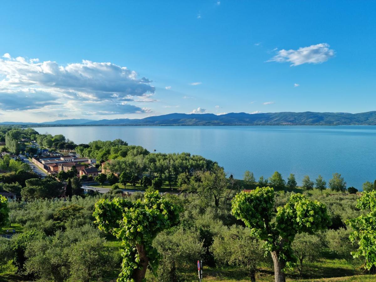 Bellavista La Tua Romantica Vacanza Sul Trasimeno Apartment Кастильоне дел Лаго Екстериор снимка